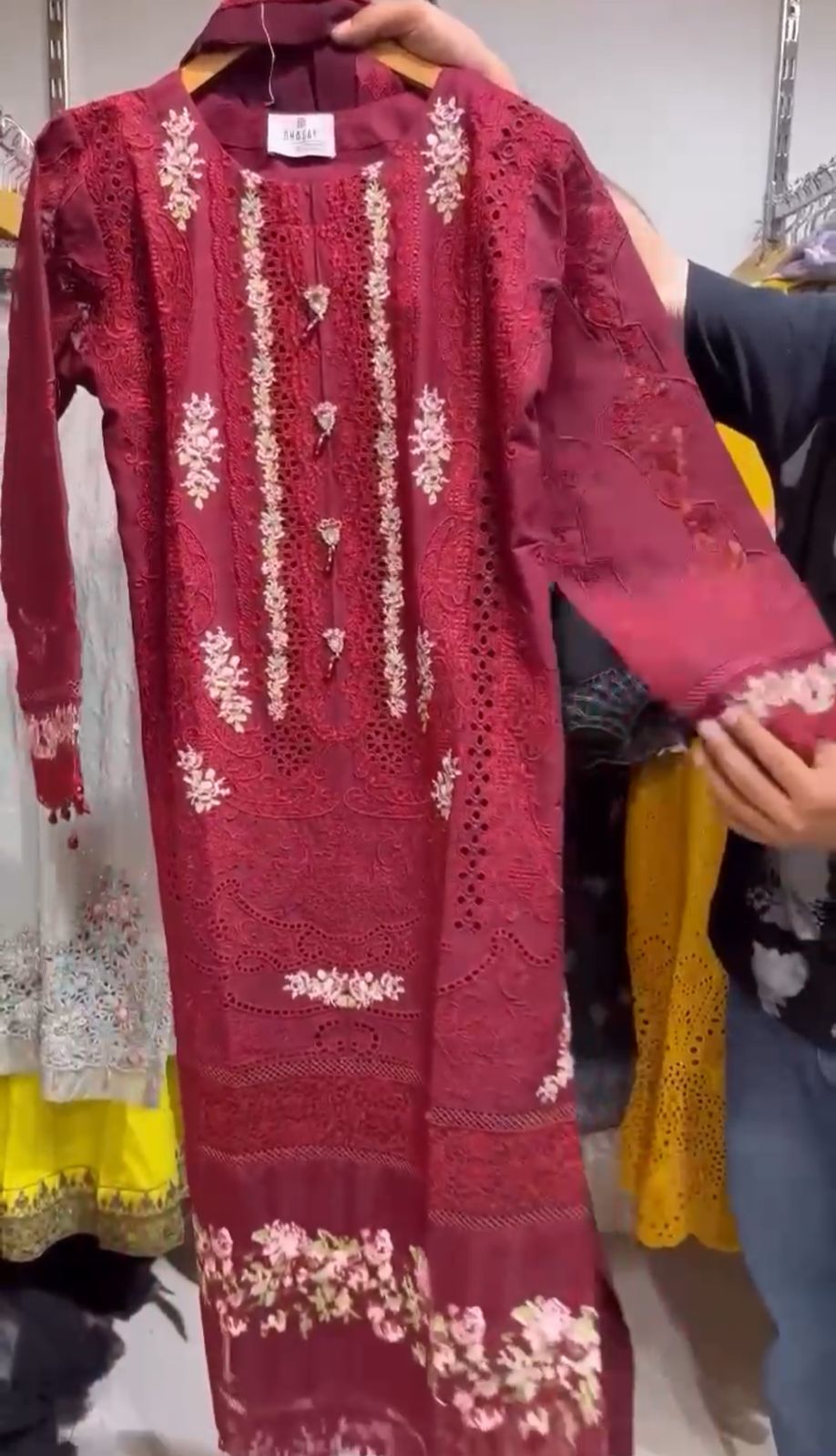 Stitched 3Pcs Dress For Summer 2025